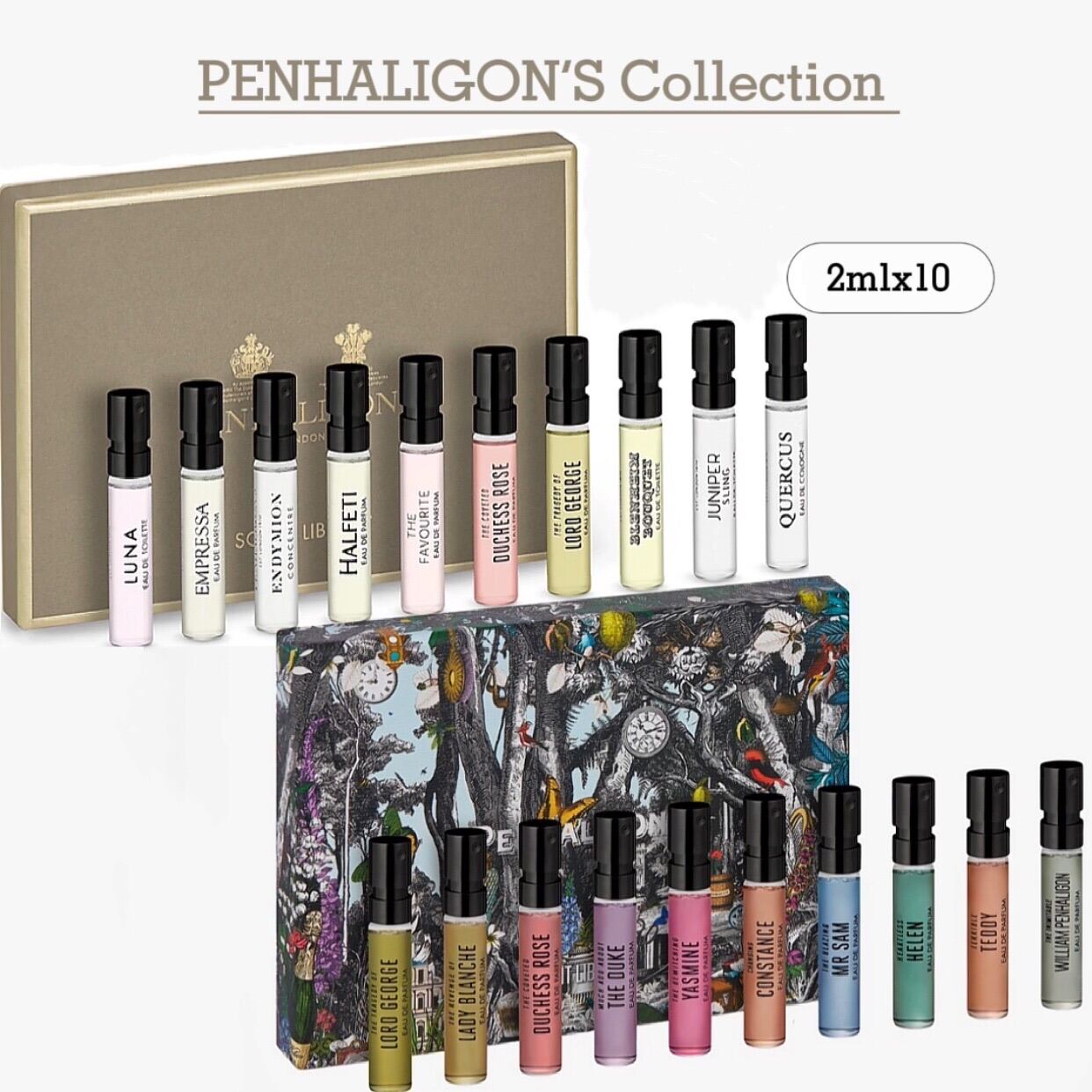 Penhaligon’s | Luxury Bestseller Portraits Scent Library Perfume 10 x 2ml Travel Size