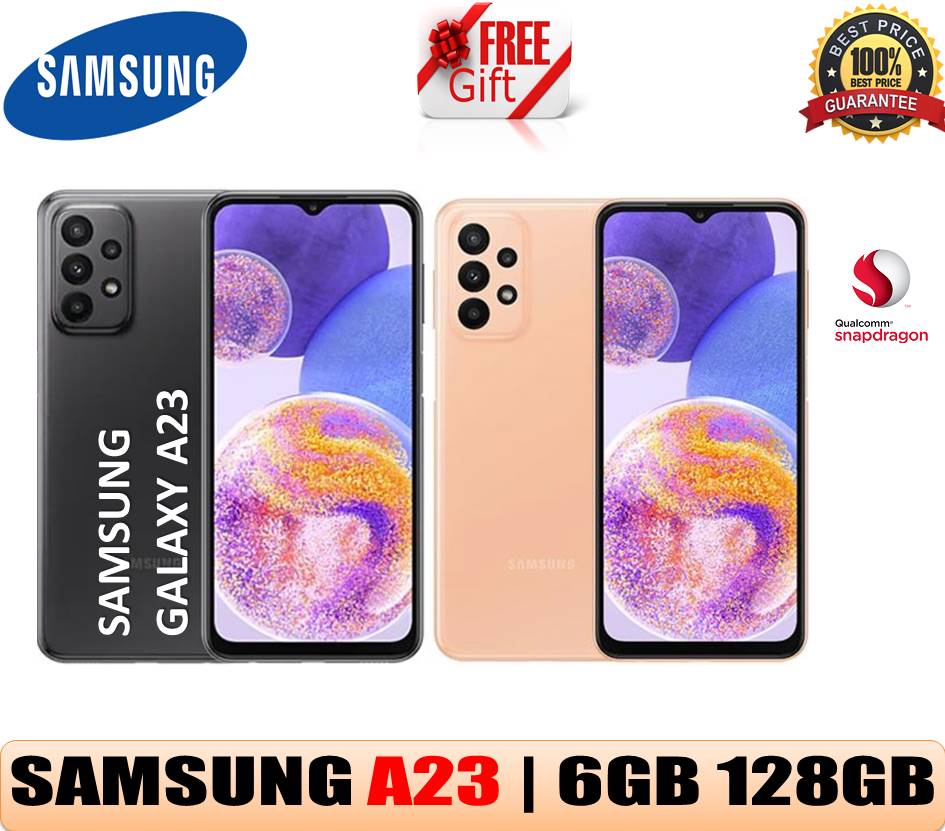 SG Ready Stocks | Samsung Galaxy A23  4G 6/128GB  Export set with Local seller warranty