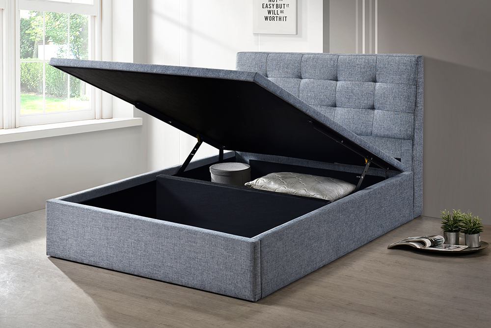 [Bulky] STORAGE BEDFRAME * FABRIC UPHOLSTERY * COLOR CHOICE * LIMITED TIME OFFER ONLY