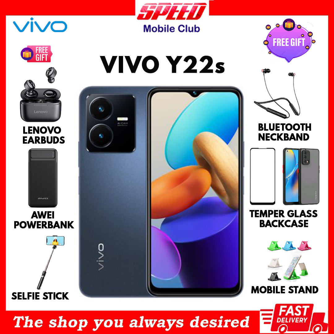 Vivo Y22s | 6GB+128GB | Brand New Local Set | 2 Year Official Warranty | FREE GIFTS
